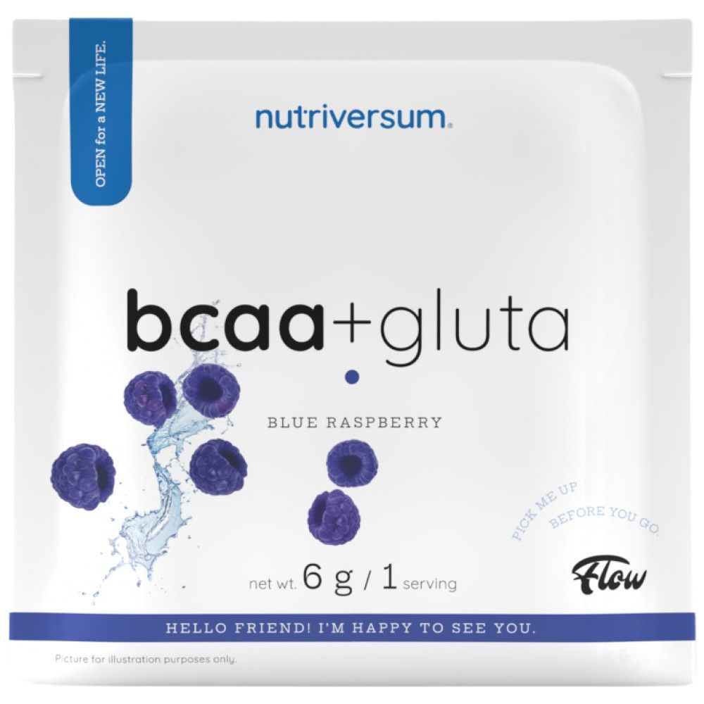 BCAA + Gluta Powder | Flux - 6 grammes