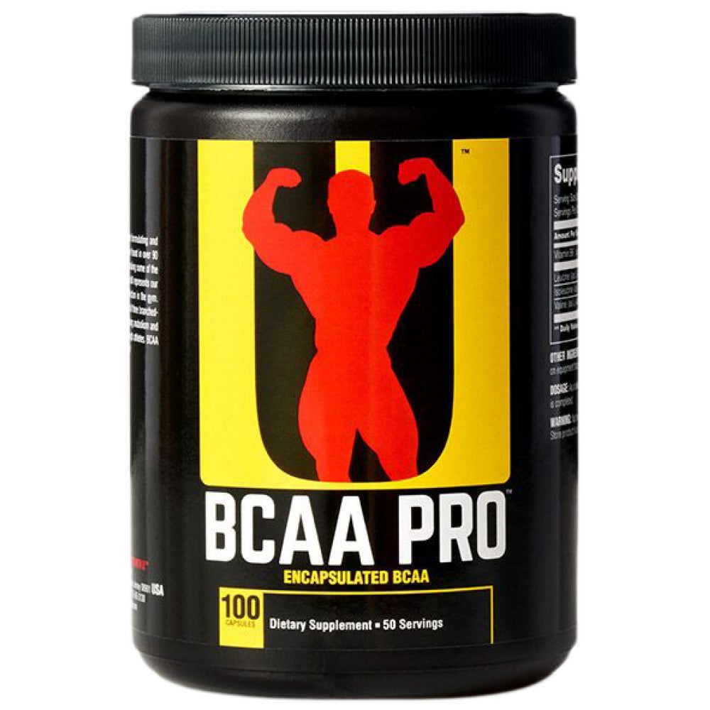 „BCAA Pro“ - 100 kapsulių