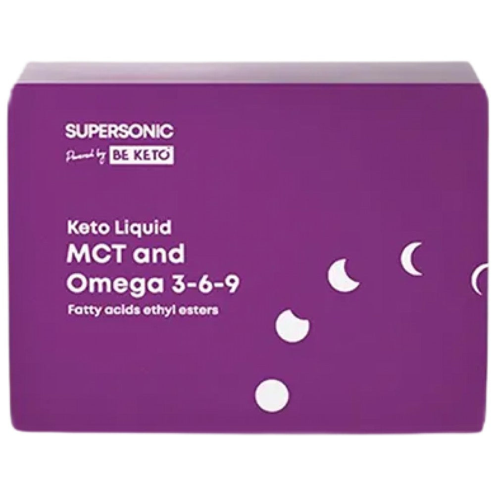 De Keto flësseg | MCT & Omega 3-6-9-10 x 10 ml