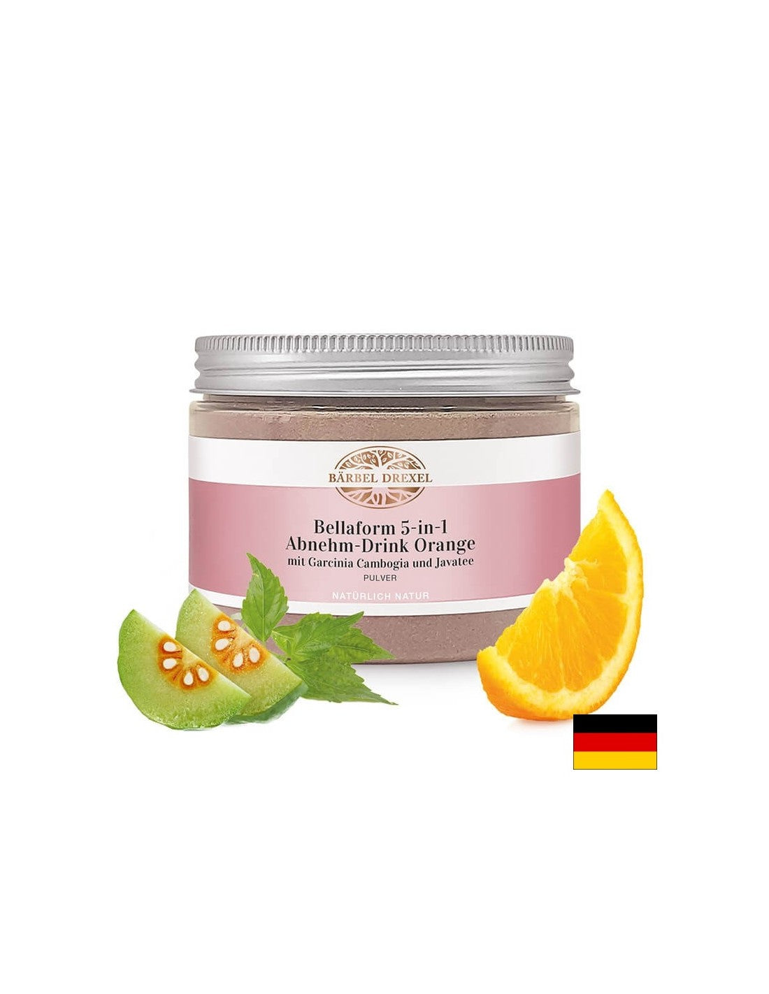 Boisson minceur - Bellaform - Au garcinia, orange rouge et moustaches de chat, 225 g, poudre, 45 doses <tc>Bärbel Drexel</tc>