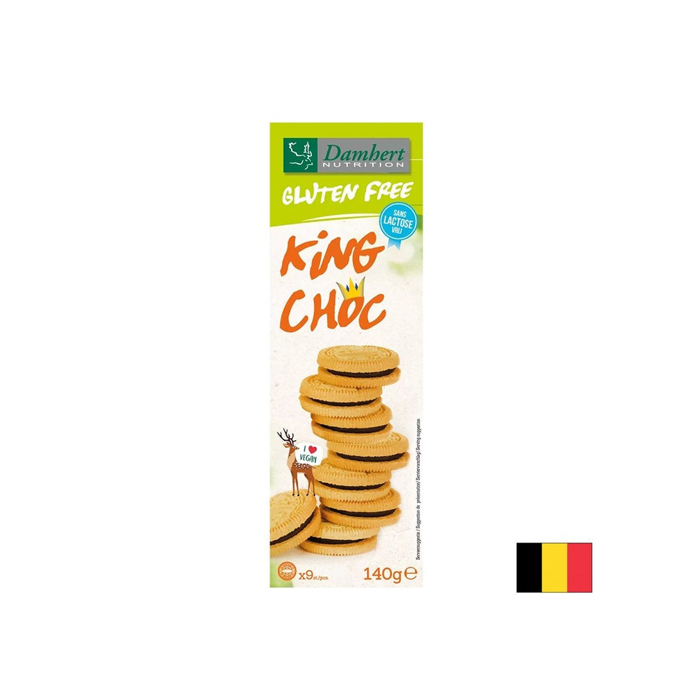 Kolačići bez glutena s čokoladnom kremom, 140 g