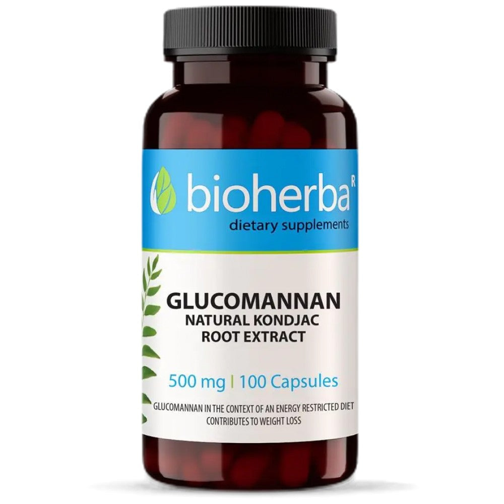 Glucannanan natierlechen Konjack Root extrahieren 560 mg - 100 Kapselen