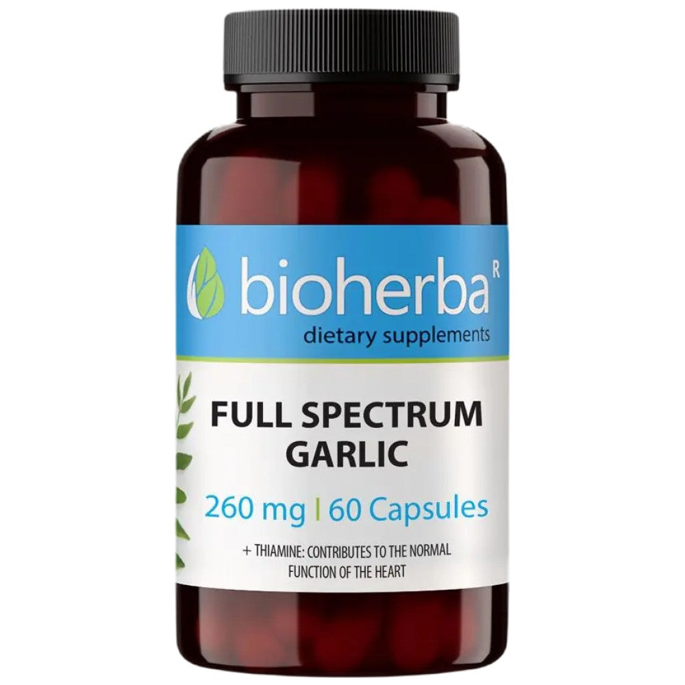 Full Spectrum Garlic 260 mg - 60 capsules