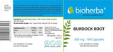 Burdock korenina 400 mg - 100 kapsul