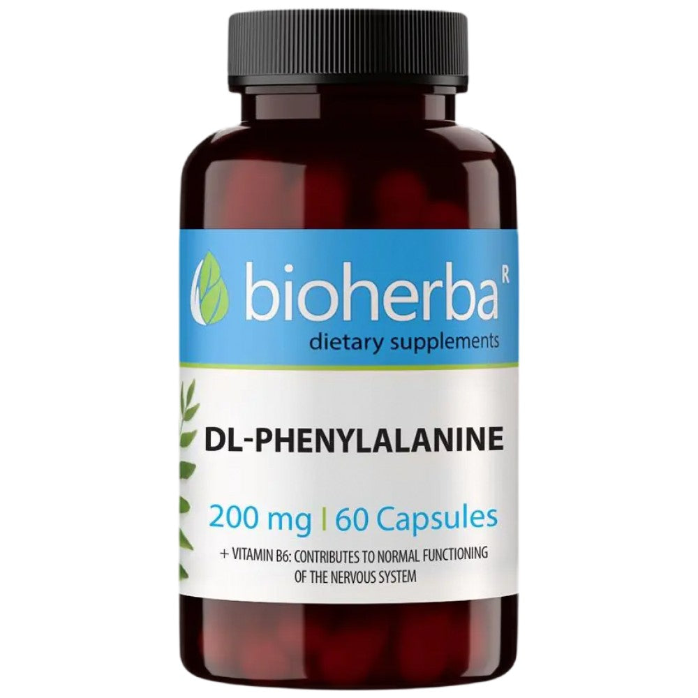 DL-Phenylalanine 200 mg - 60 капсули