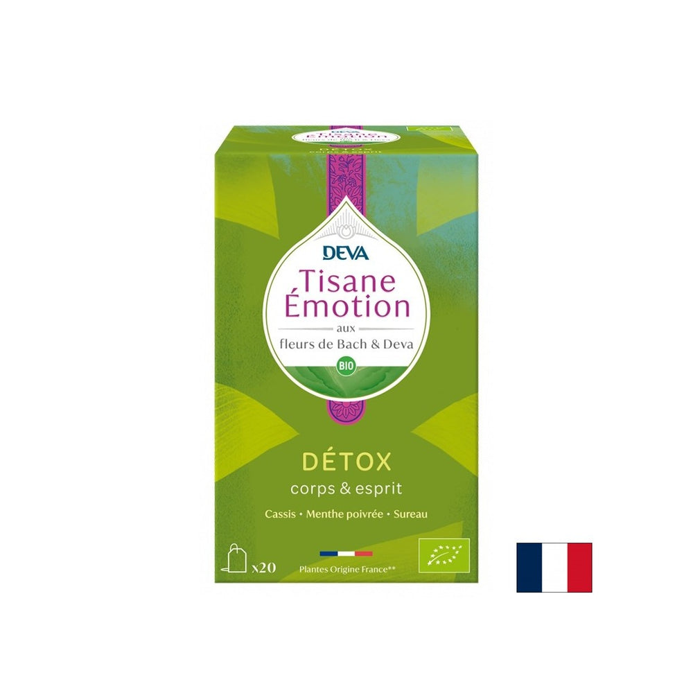 Herbal detox tea (with floral elixirs according to Dr. Bach's method), 20 filter bags