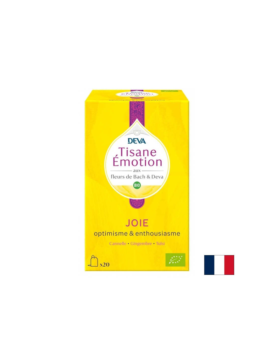 Herbal tea "Joy" (with floral elixirs according to Dr. Bach's method), 20 filter bags
