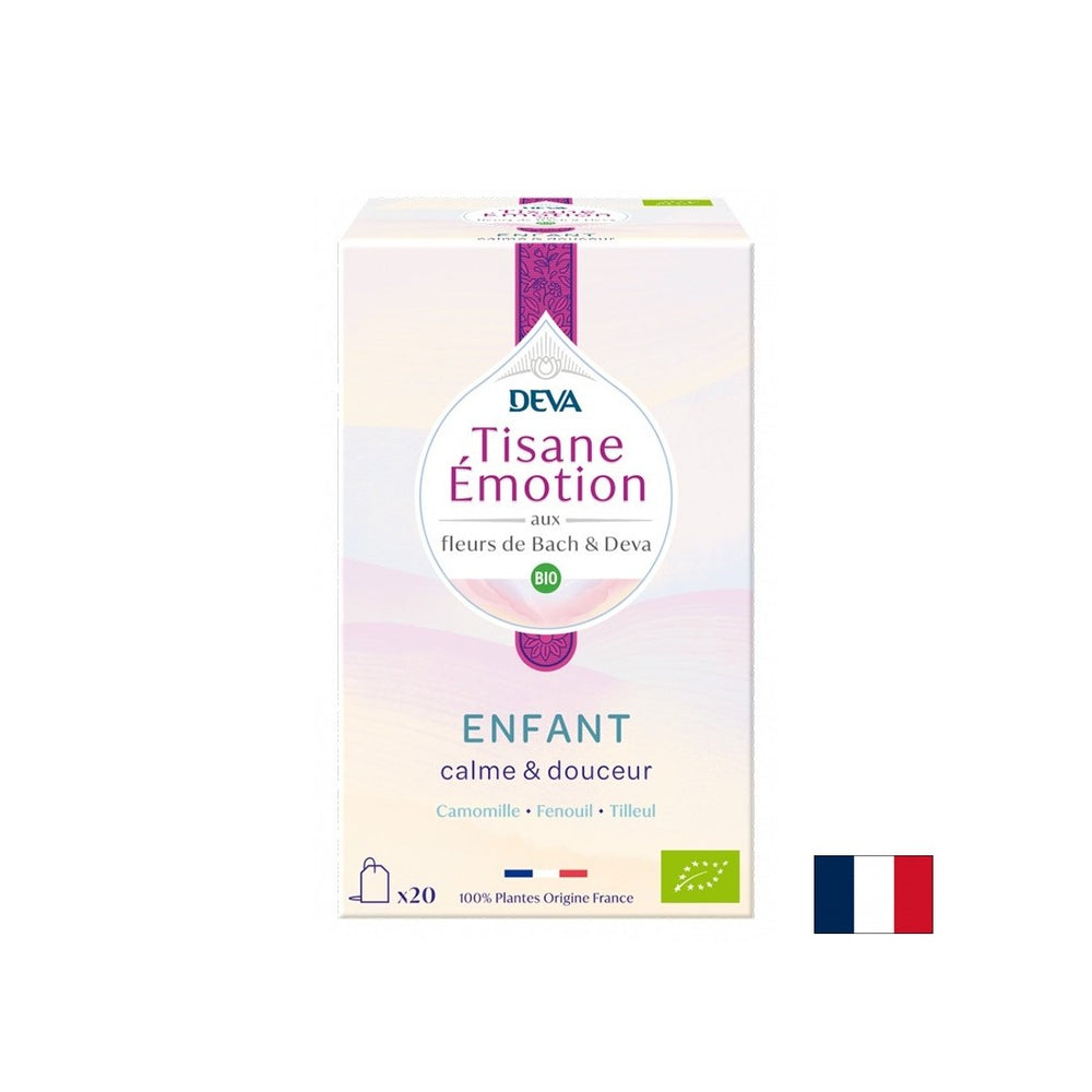 Herbal tea "Serenity" for children (with floral elixirs according to Dr. Bach's method), 20 filter bags