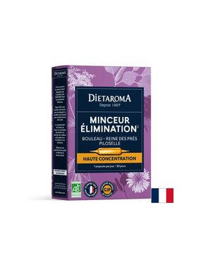 Herbal formula for weight loss (with birch, marsh marigold and mouse ears), 20 drinking ampoules - Nutra Best Europe