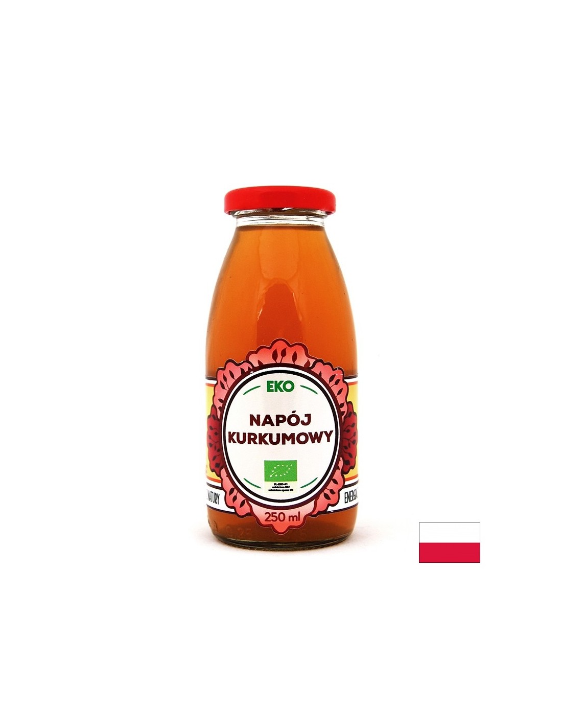 Herbal drink with turmeric Bio, 250 ml Dary Natury