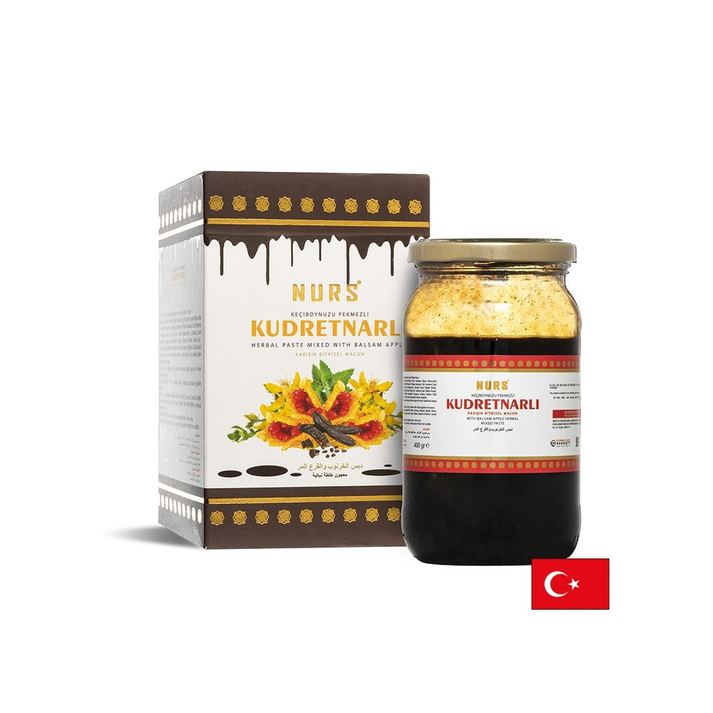 Pasta a base di erbe con melassa di carrub e melone amaro per una buona digestione, 400 ml