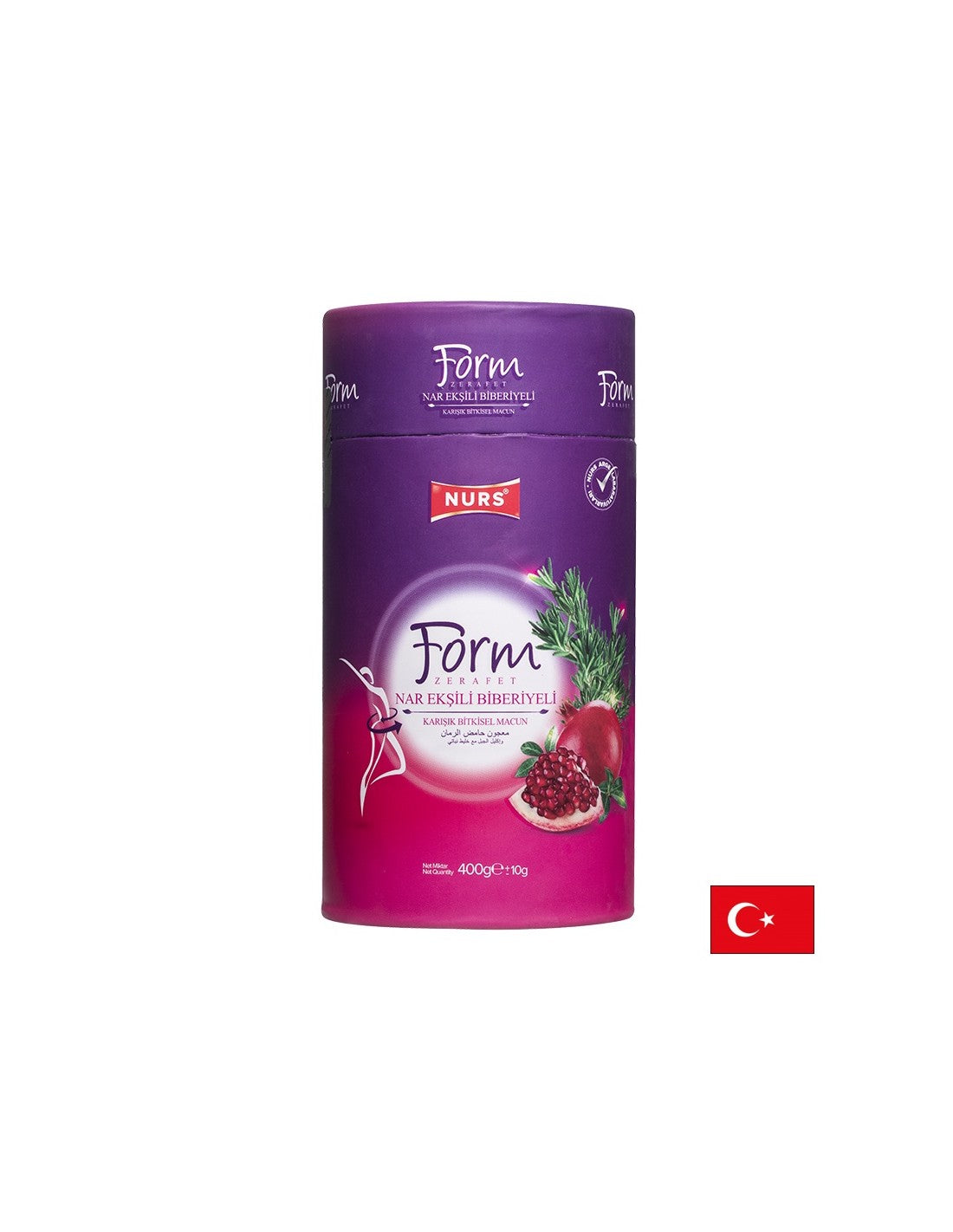 Herbal slimming paste with rosemary and pomegranate, 400 g