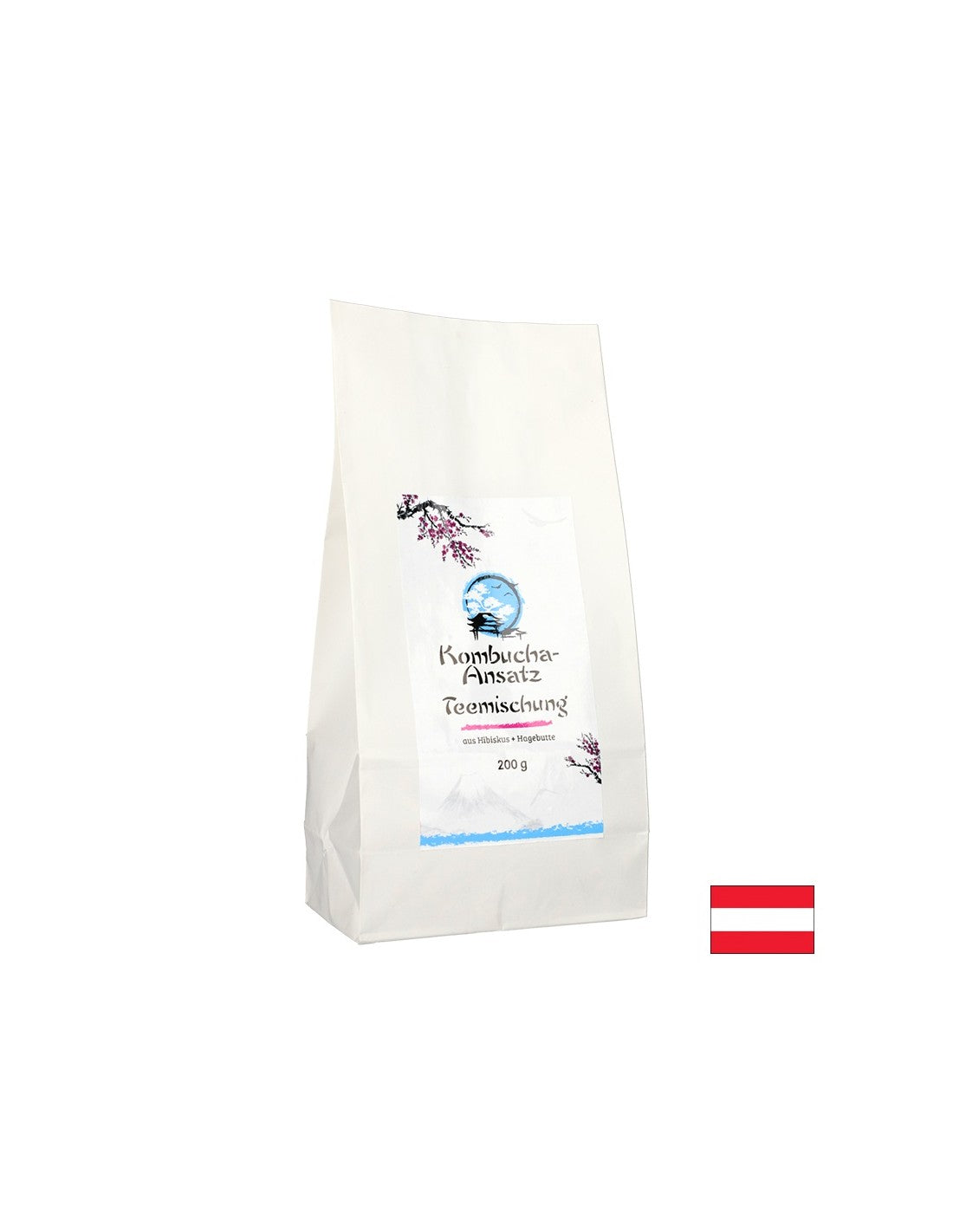 Bylinná zmes pre Kombuchu (Hibiscus a Rosehip), 200 g