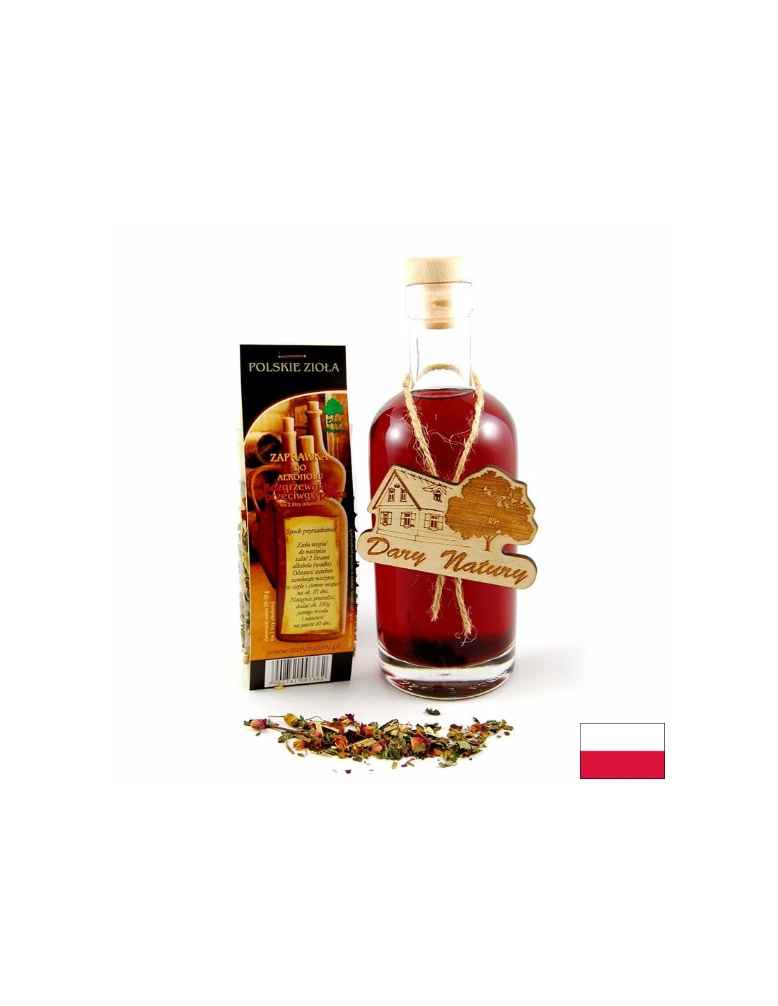 Herbal mixture for tincture - Warming and anti-influenza, 20-30 g Dary Natury