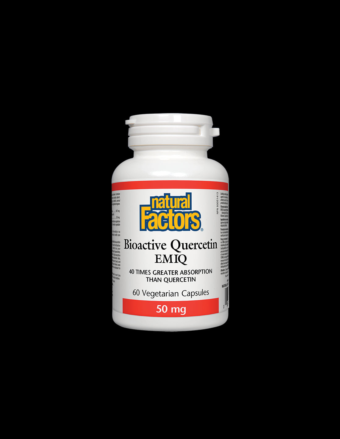 Bioactive Quercetin EMIQ 50 mg - 60 капсули - Feel You