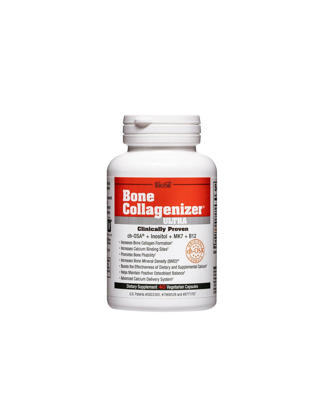 BioSil Bone Collagenizer Ultra, 40 капсули Natural Factors - Feel You