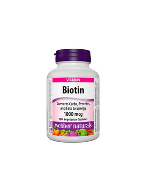Biotin / Biotin, 1000 µg, 180 capsules - Nutra Best Europe