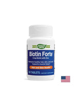 Biotin Forte® - Biotin forte® with zinc, 60 tablets Nature's Way