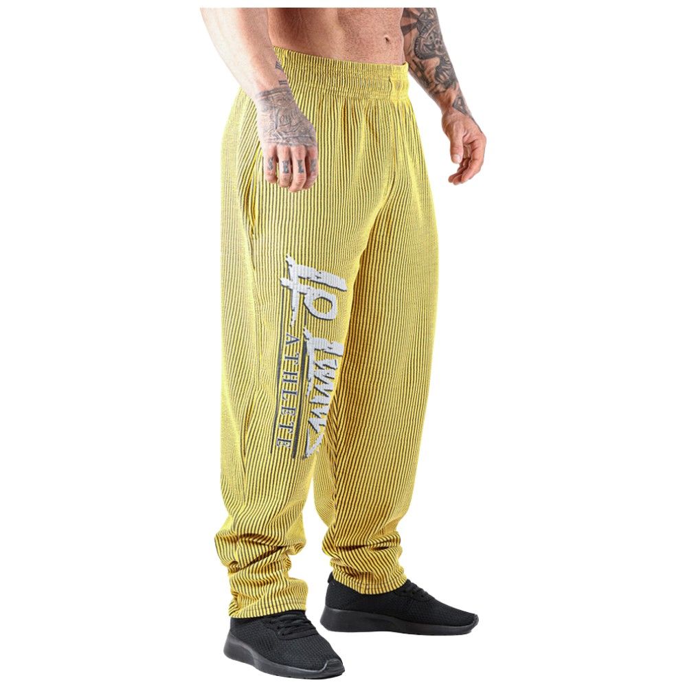 Potencia de poder legal pantalones / pantalones / amarillo de oliva