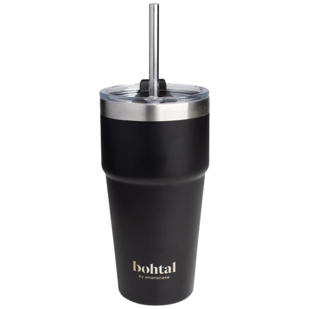 BOHTAL INSULATED TRAVEL MUG | Black - 600 ml