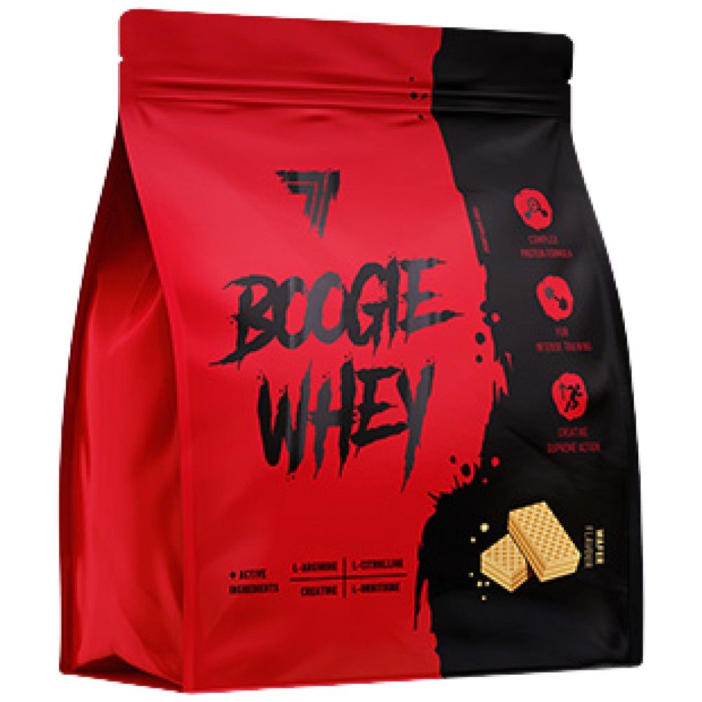 BOOGIE WHEY | Îmbogățit cu creatină - 500 de grame