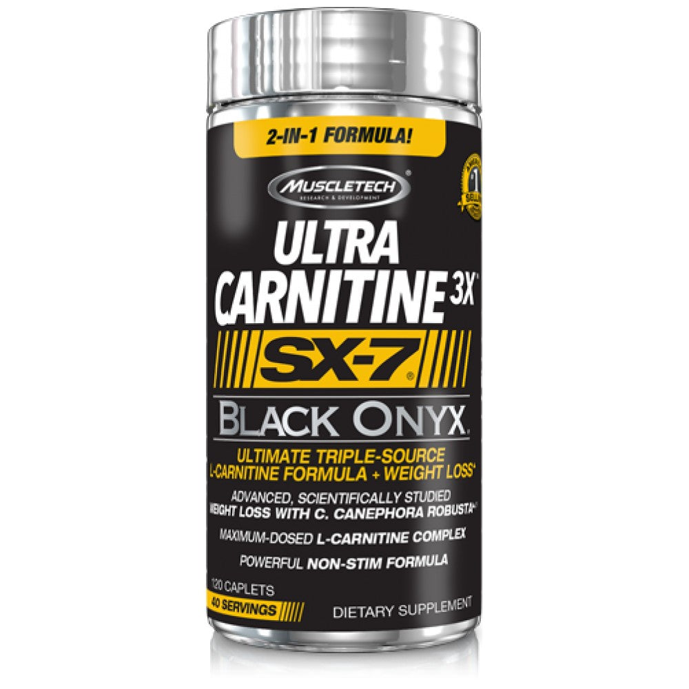 Ultra Carnitine 3X / SX-7 Black Onyx 120 каплети