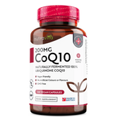 CoQ10 200 mg (Ubiquinone) / 120 capsules, 120 days / Nutravita