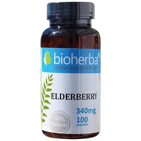 Elderberry 340 mg 100 капсули - Feel You