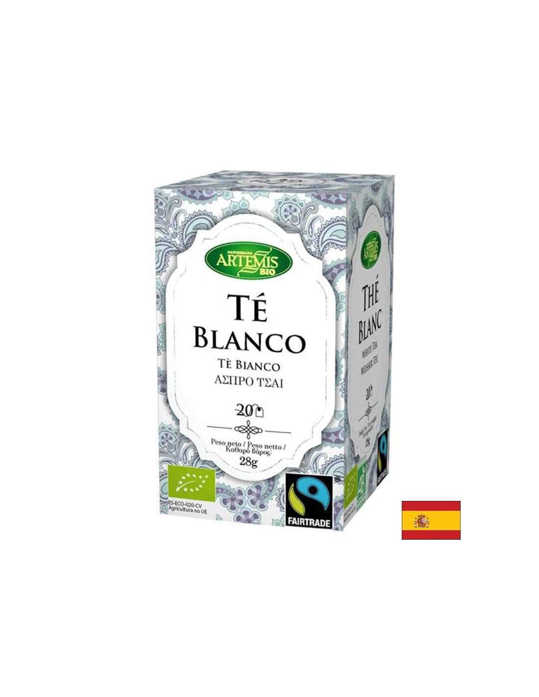 White tea Bio, 20 filter bags