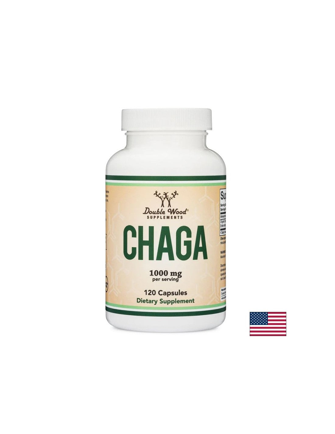 Chaga - Chaga, 120 capsules Double Wood