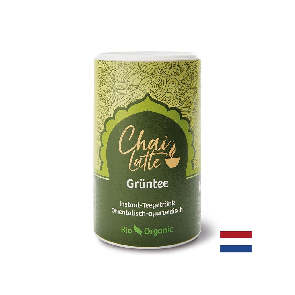 Tea latte with green tea, Organic, 220 g