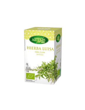 Organic lemon verbena tea, 20 filter bags - Nutra Best Europe