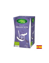 Migraine tea Bio, 20 filter bags x 30 g