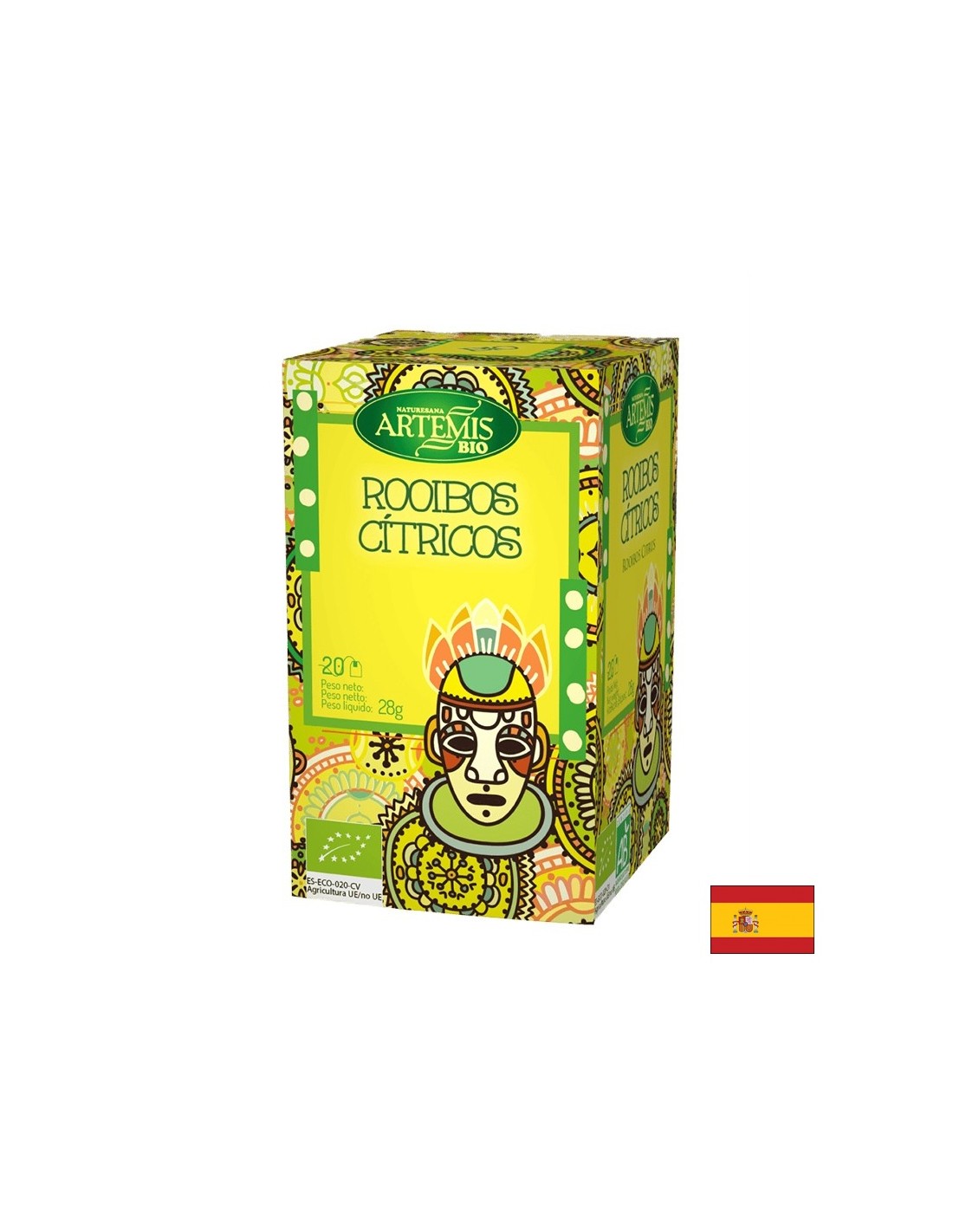Rooibos tea with citrus, 20 filter bags Herbes del Moli