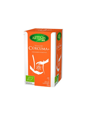 Curcuma+, BIO/ Turmeric + ginger, licorice and black pepper, 20 filter bags - Nutra Best Europe