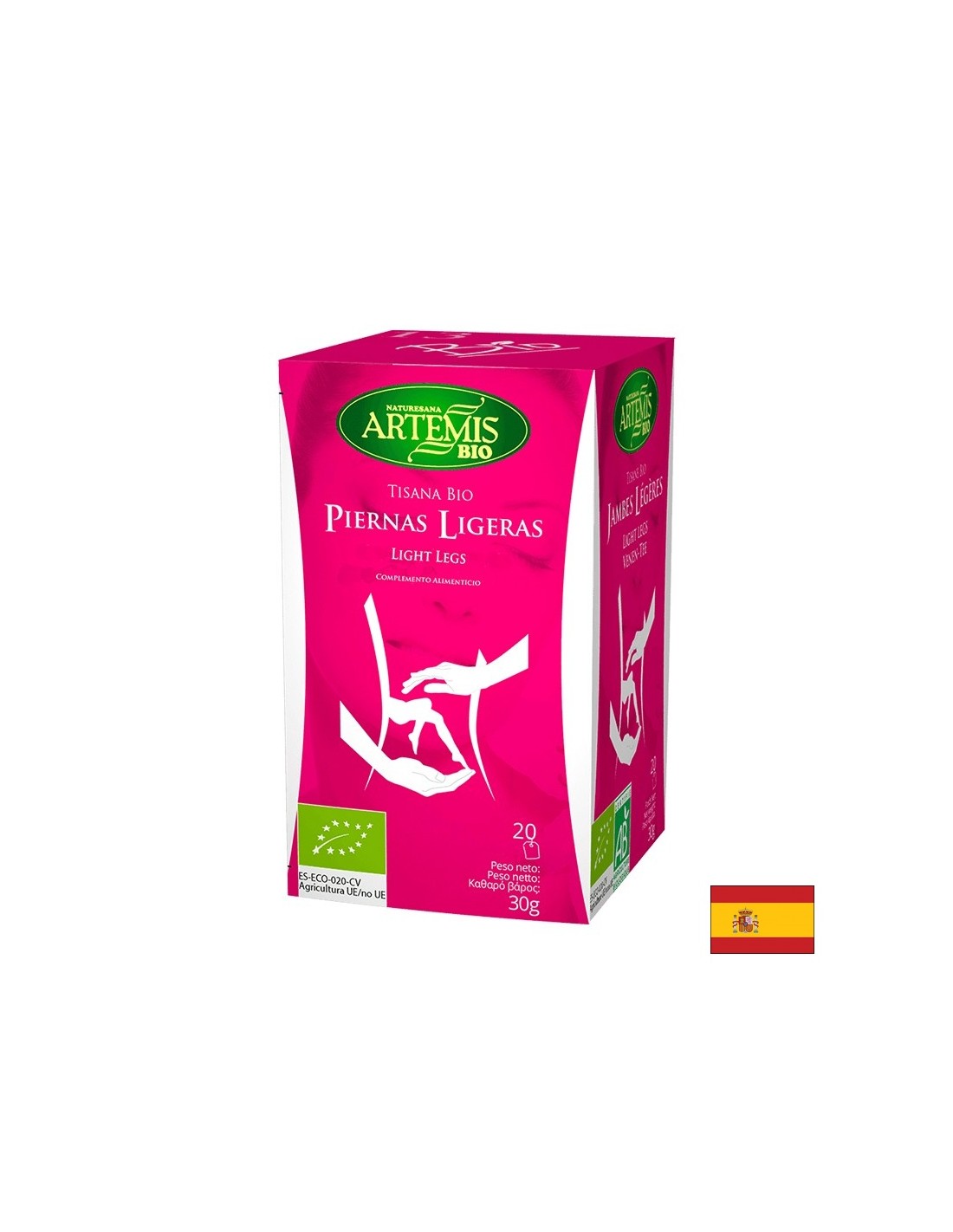 Tea for good circulation Bio, 20 filter bags Herbes del Moli