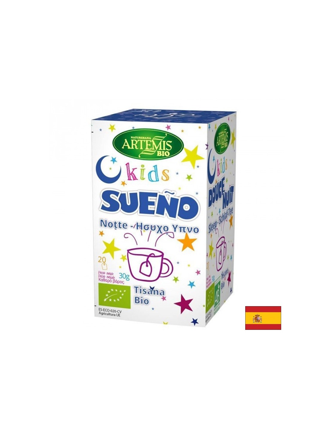 Tea for peaceful sleep in children Bio, 20 filter bags x 30 g