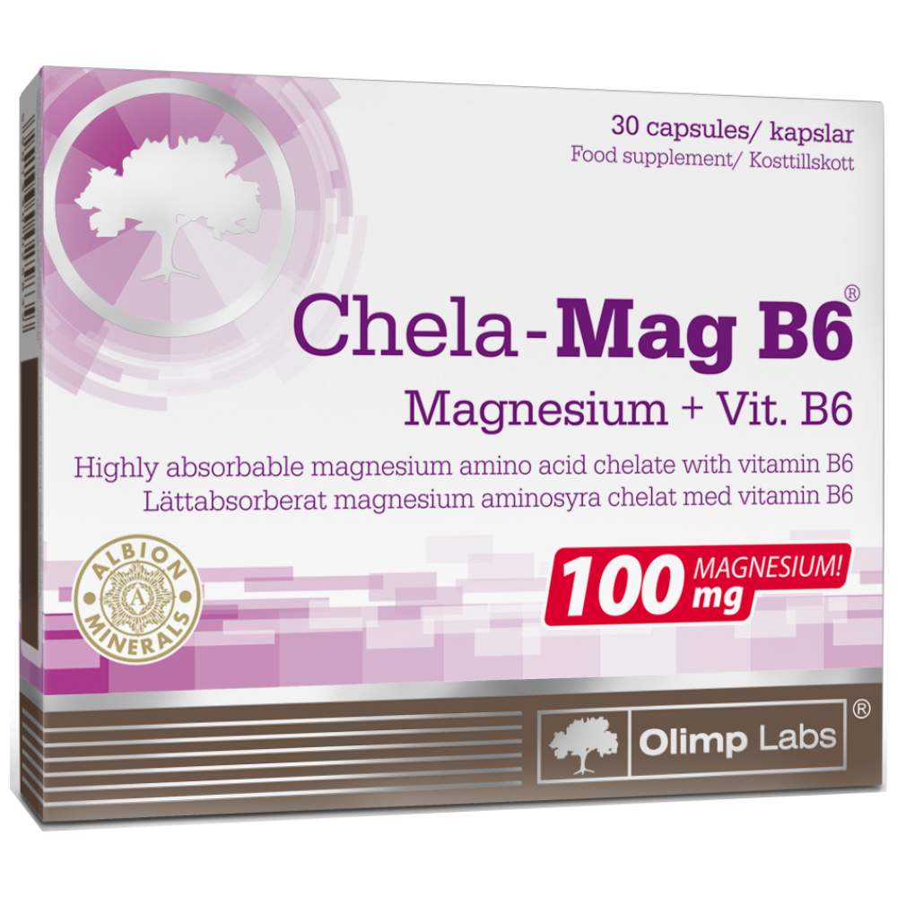 „Chela Mag B6“ - 30 kapsulės