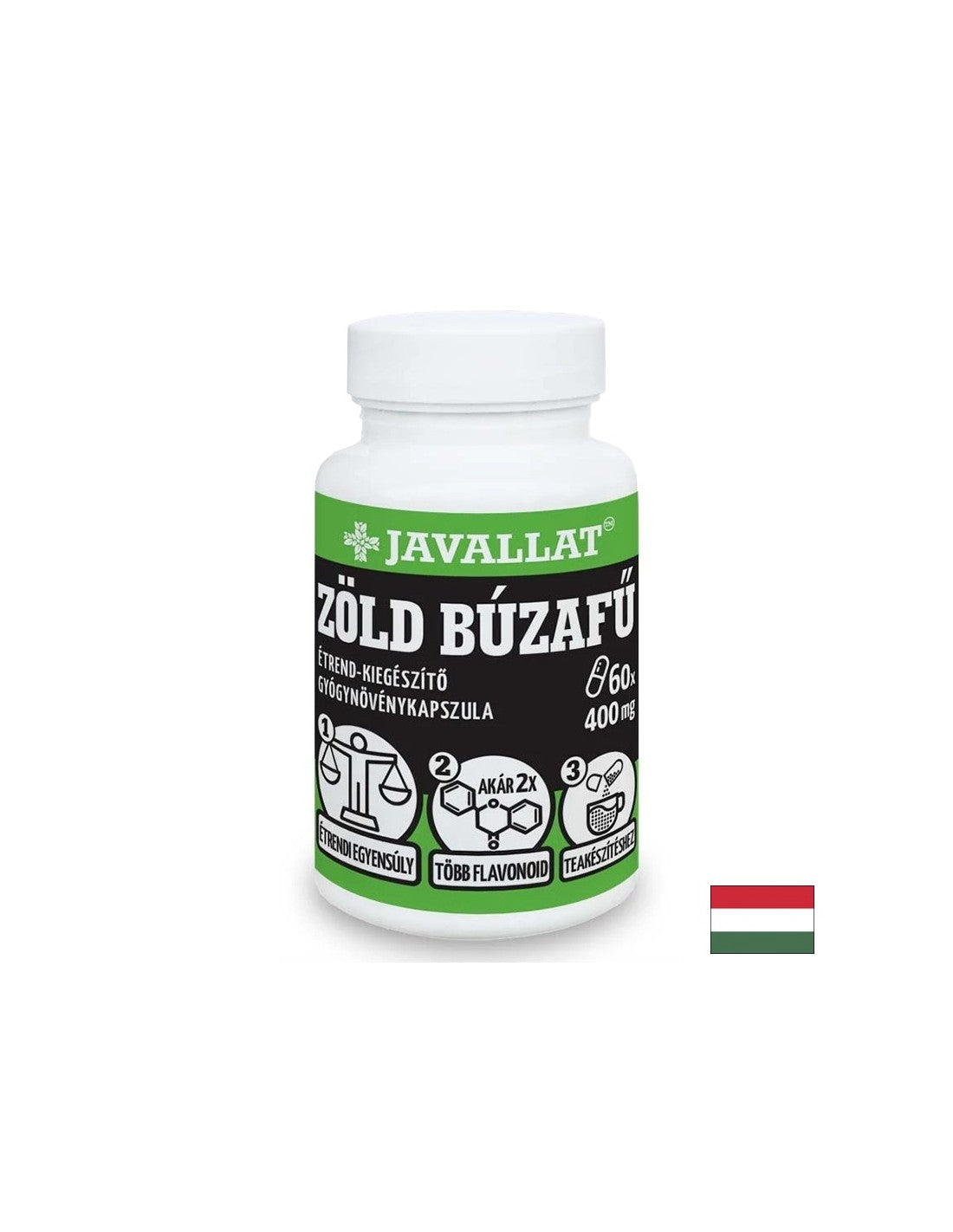 Játra a dobré trávení - Wheatgrass, 400 mg x 60 tobolek