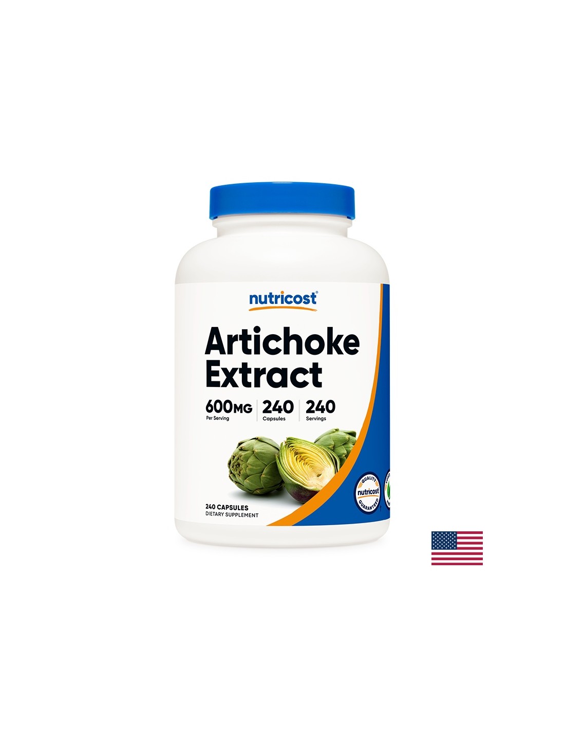 Liver and Gallbladder - Artichoke, 240 Nutricost capsules