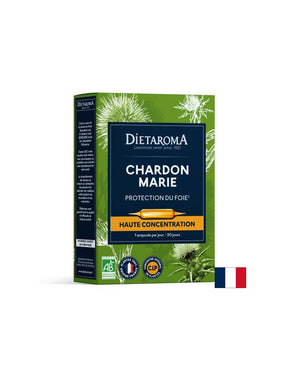 Liver and bile - Milk thistle, 20 drinking ampoules - Nutra Best Europe