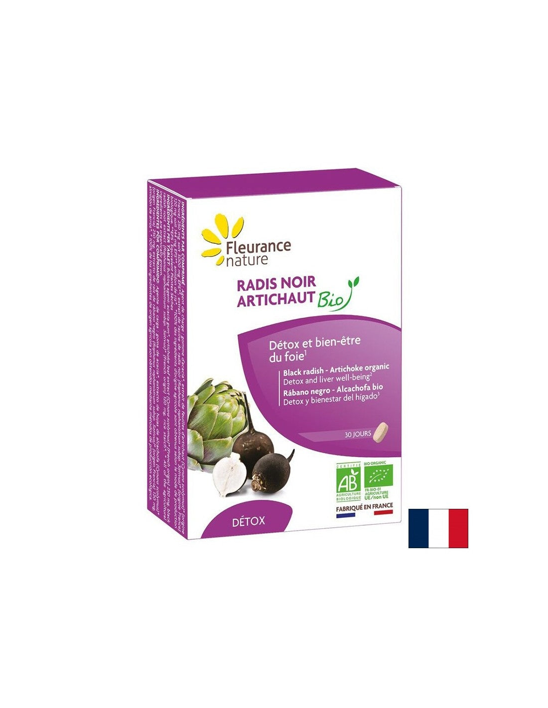 Liver and gall - Black turnip + Artichoke, 30 tablets
