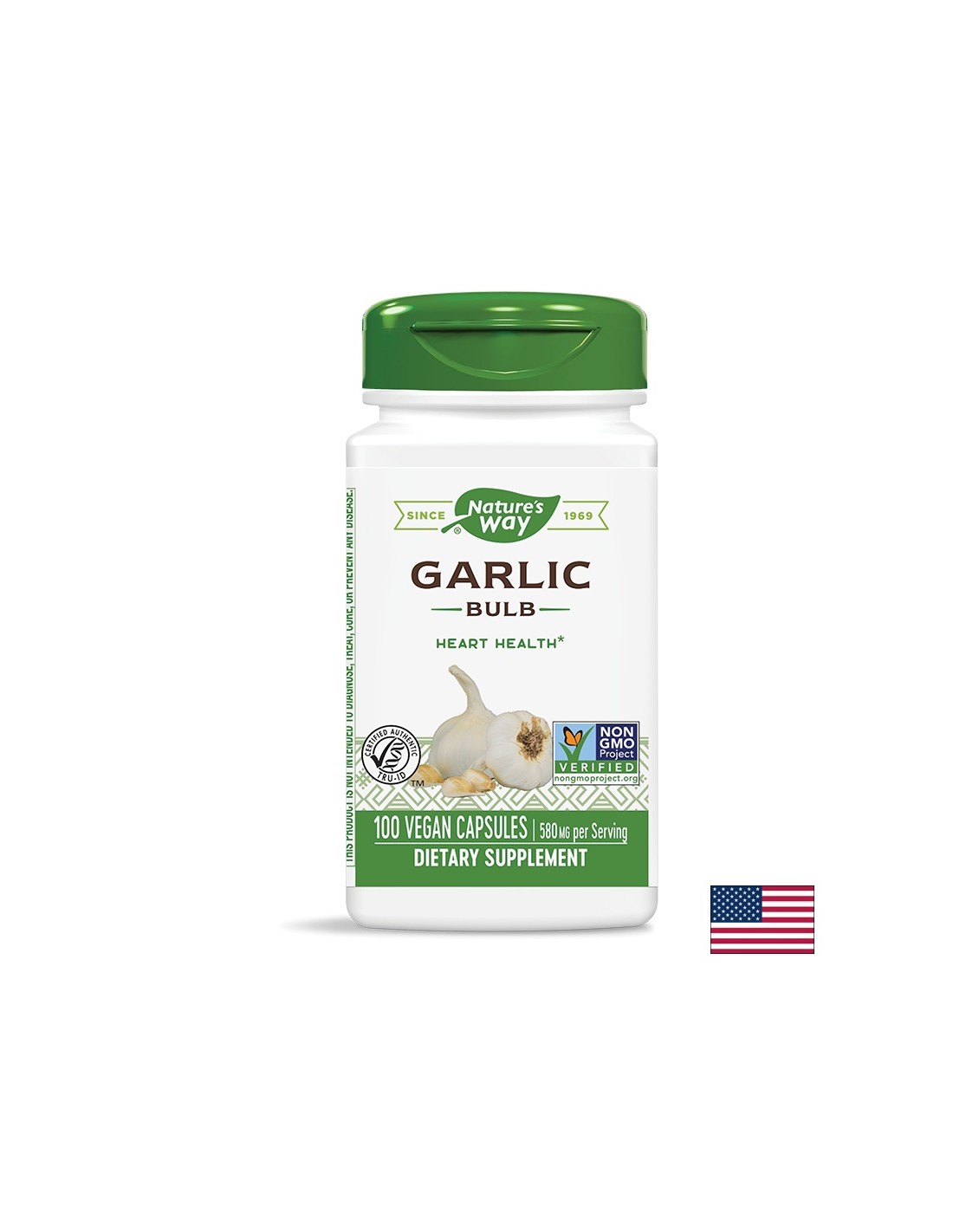 Garlic 580 mg - 100 capsules