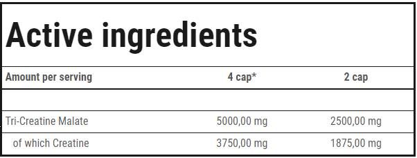 CM3 1250 | Tri-Creatine Malate - 360 капсули