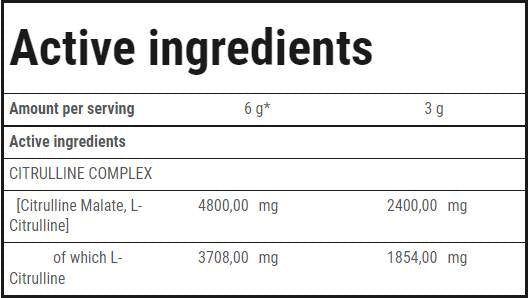 CITRULINE SYNERGY - 240 grams