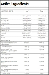 Multi -vitamin Kraider fir Fraen - 90 Kapselen