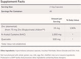 NAC | With Quercetin & Zinc [90 capsules, 45 doses]