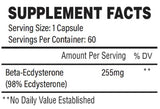 Natierlech Physeopie | Beta -ECDsyterone 255 mg - 60 Kapselen