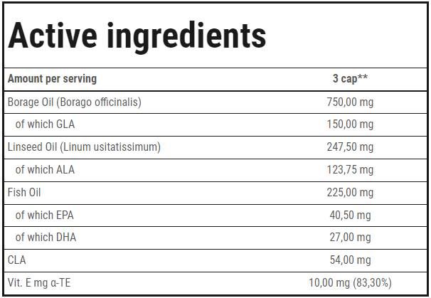 Omega 3-6-9-120 geelkapslid