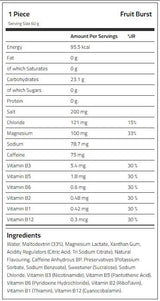 Endurance Sprint Isotônico Gel + Cafeína - 20 x 60 gramas